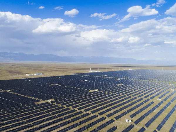 Desert Ground- based solar project station